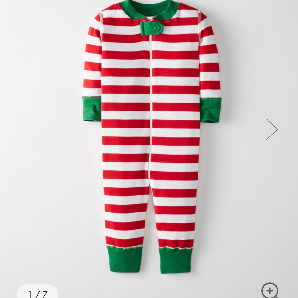 Hanna Anderson baby holiday onesie!